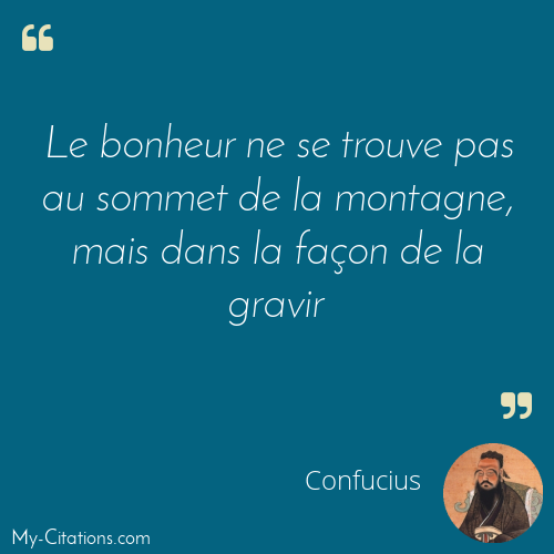 Citation Confucius