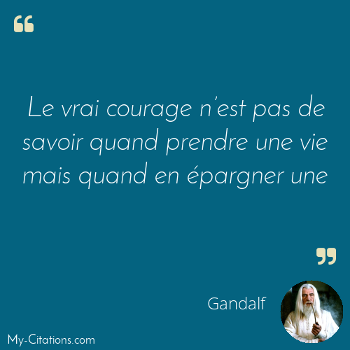 Citation, The Hobbit, Gandalf