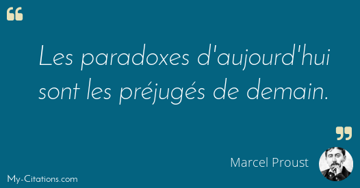 Citation Marcel Proust