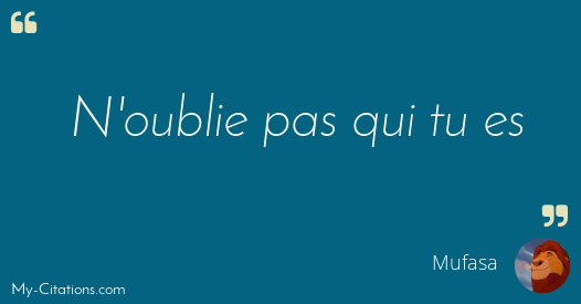 Citation Mufasa
