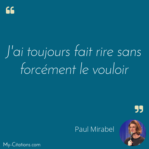 Citation, Paul Mirabel