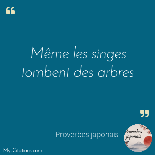 Citation, Proverbes japonais