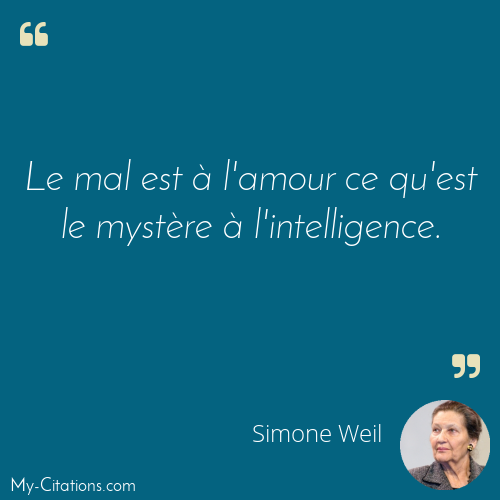 Citation Simone Weil