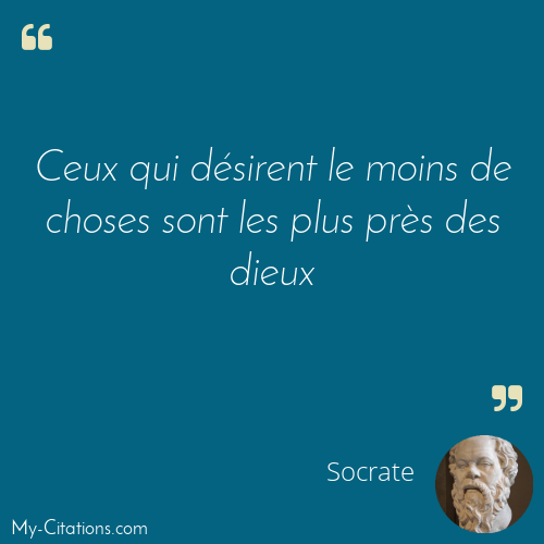 Citation Socrate