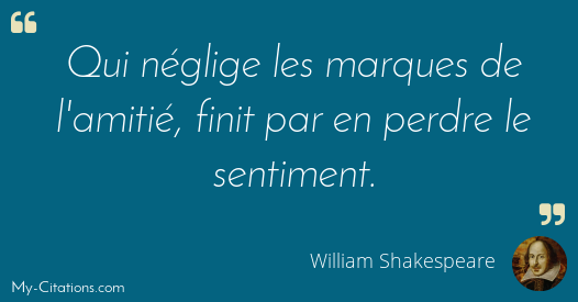 Citation William Shakespeare
