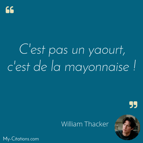 Citation, Coup de Foudre à Notting Hill, William Thacker