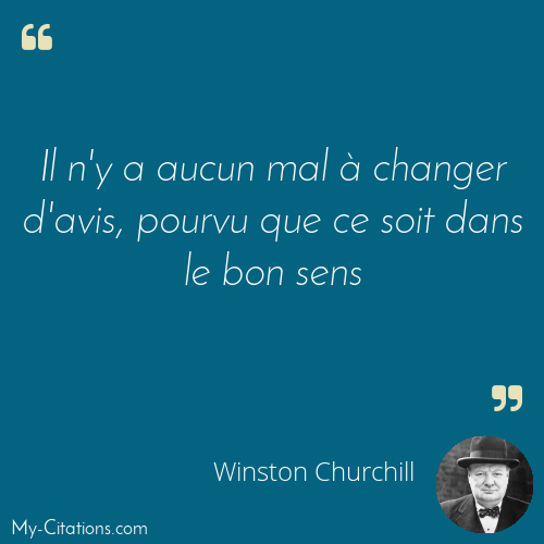 Citation Winston Churchill