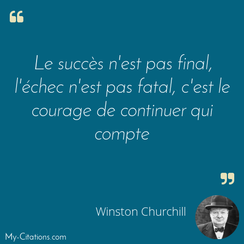 Citation Winston Churchill